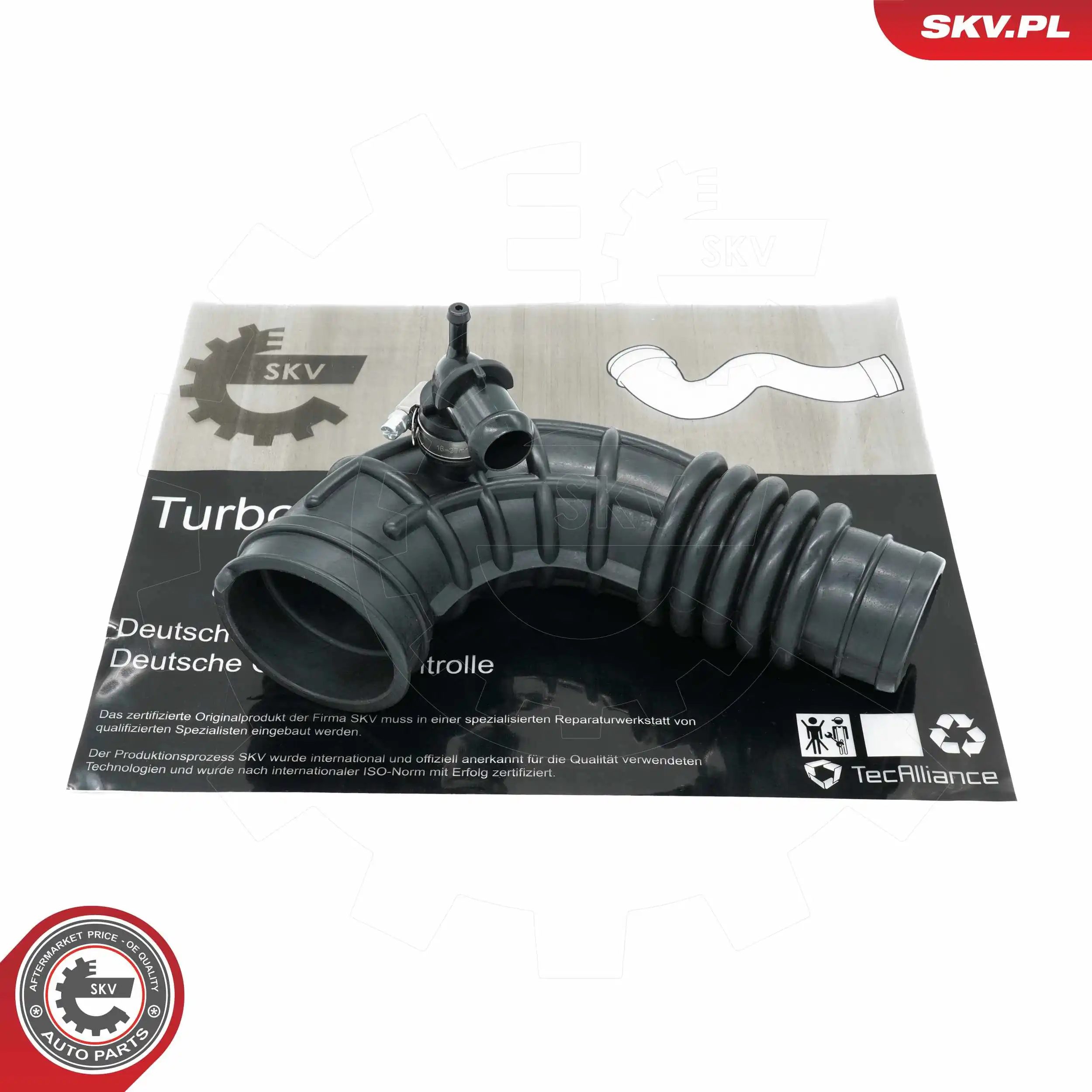 Intake Hose, air filter